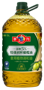 多力双宝食用植物调和油5L