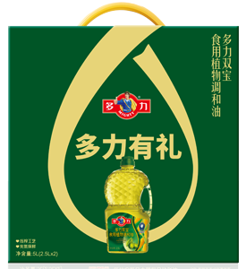 多力双宝食用植物调和油礼盒