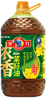 多力浓香菜籽油5L